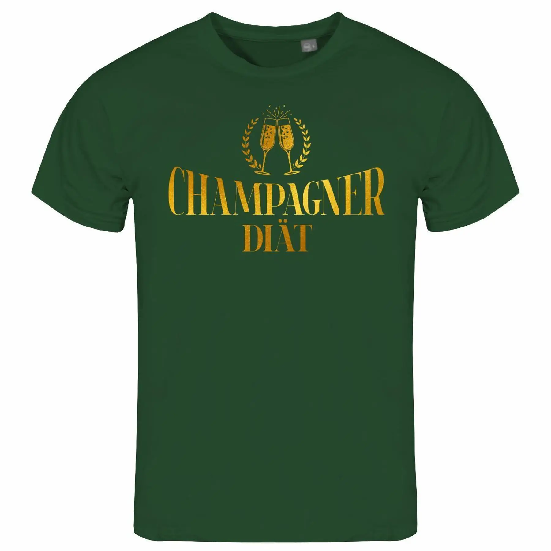 Luxury Lifestyle Shorts - Mens T Shirt Champagne Diet S