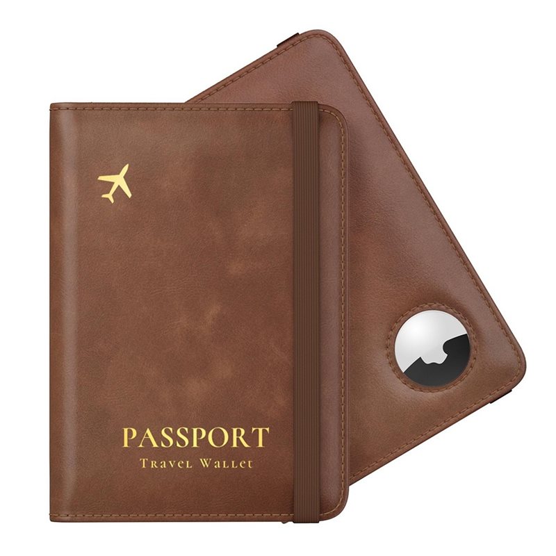 ABRT-Passport Holder With RFID - Leather Passport Cover 评论和价格