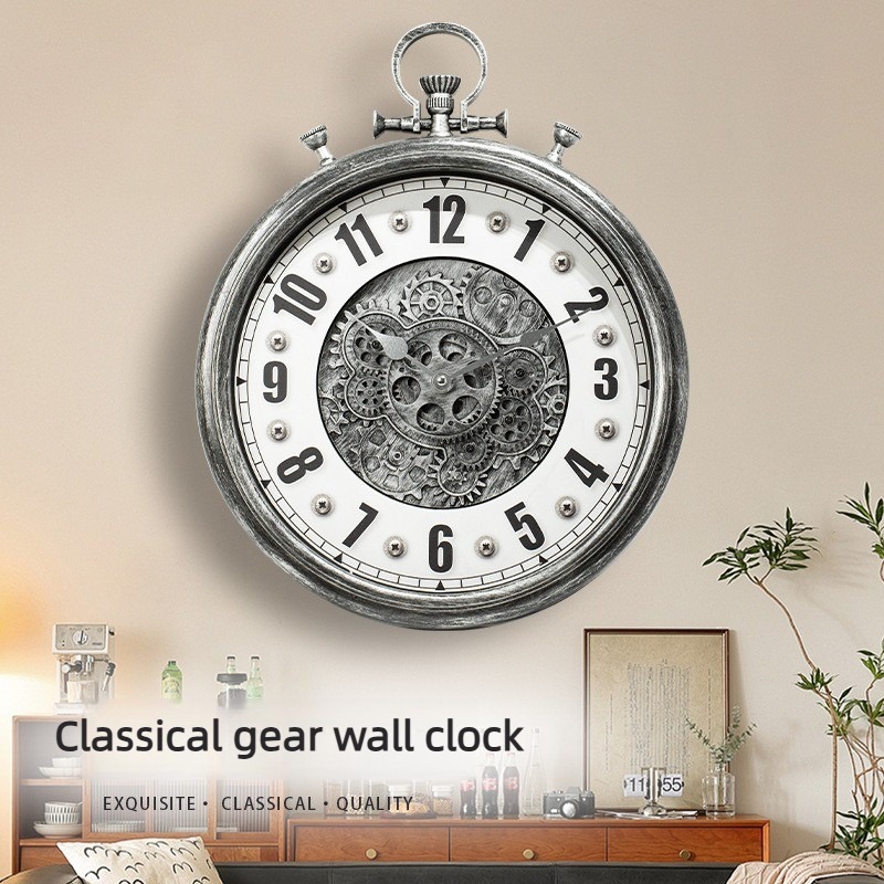 Vintage Ndustry Wall Clocks Dy - Luxury Lifestyle Watches 评论和价格
