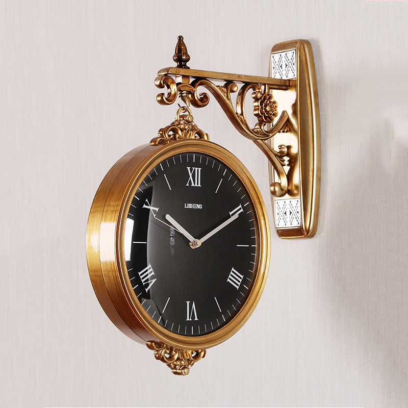 Double Sided Luxury Wall Clock - Luxury Lifestyle Watches 评论和价格