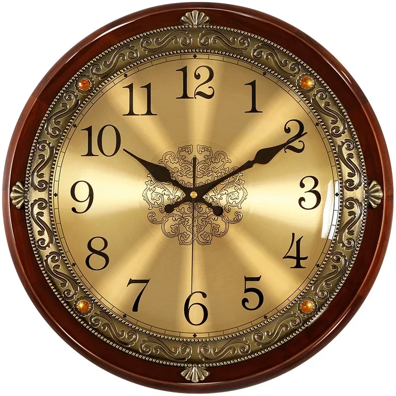 Luxury Wood Wall Clock Metal R - Luxury Lifestyle Watches 评论和价格