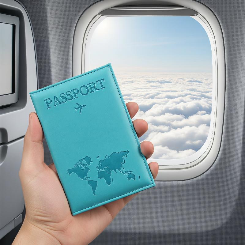 PU Leather Passport Holder Scr - Leather Passport Cover 评论和价格