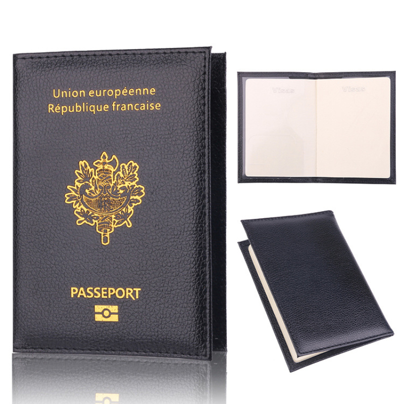 Women Men Travel Pu Passport H - Leather Passport Cover 评论和价格