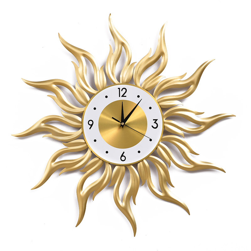 Nordic Gold Wall Clock Living  - Luxury Lifestyle Watches 评论和价格