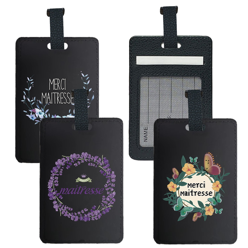 Pu Portable Travel Luggage Tag - Leather Passport Cover 评论和价格